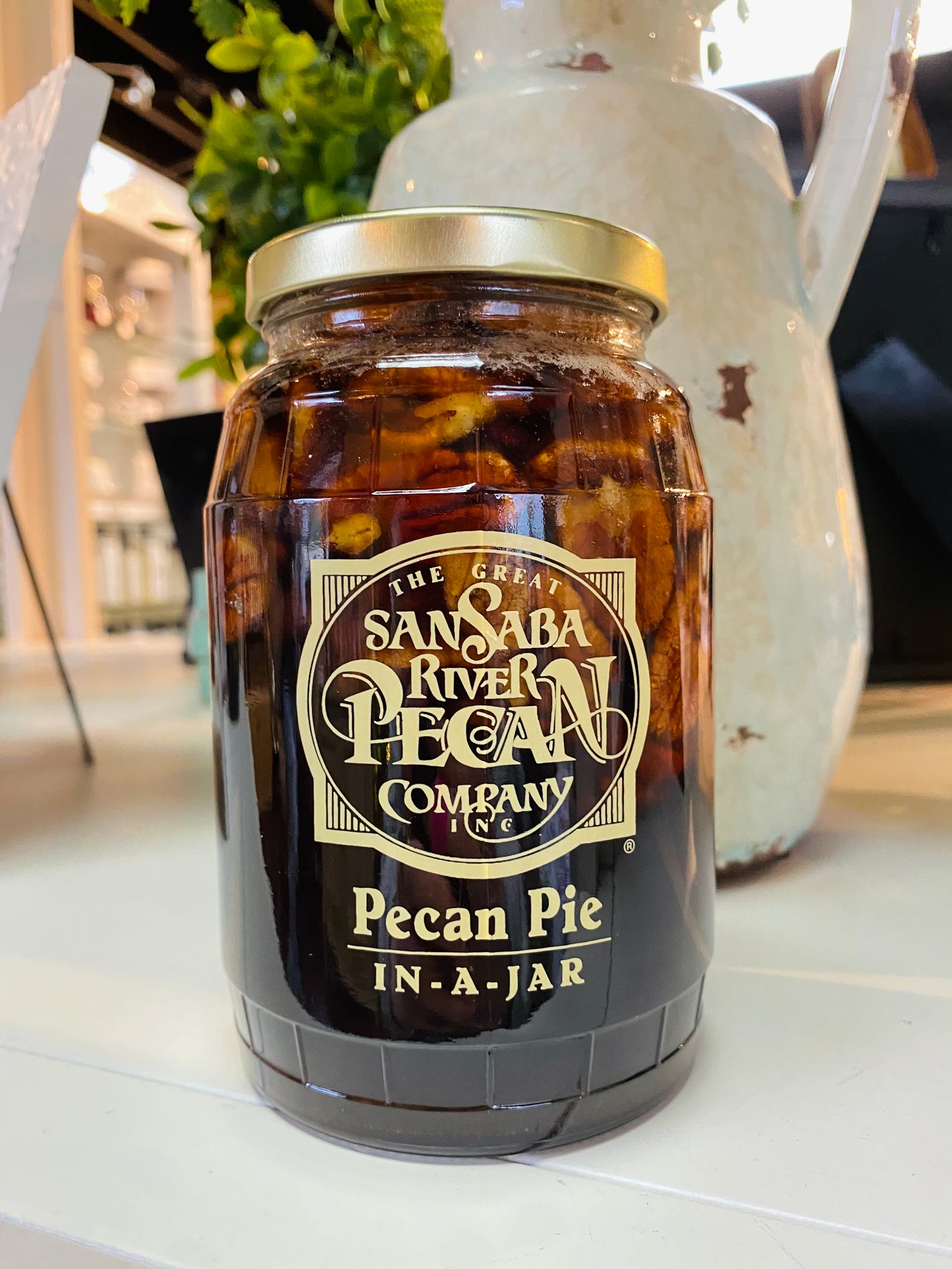 The Great San Saba River Pecan Co. Pie In a Jar